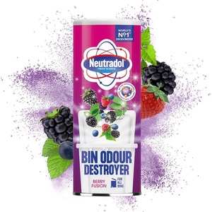 Neutradol Bin Freshener Odour Destroyer Food Waste Bin Berry Fusion