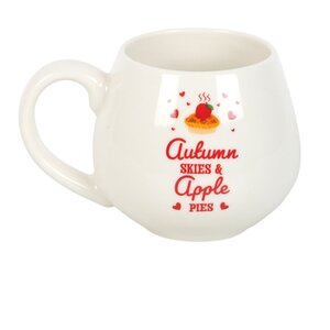 Autumn Skies  Apple Pies Mug Cozy Ceramic Gift