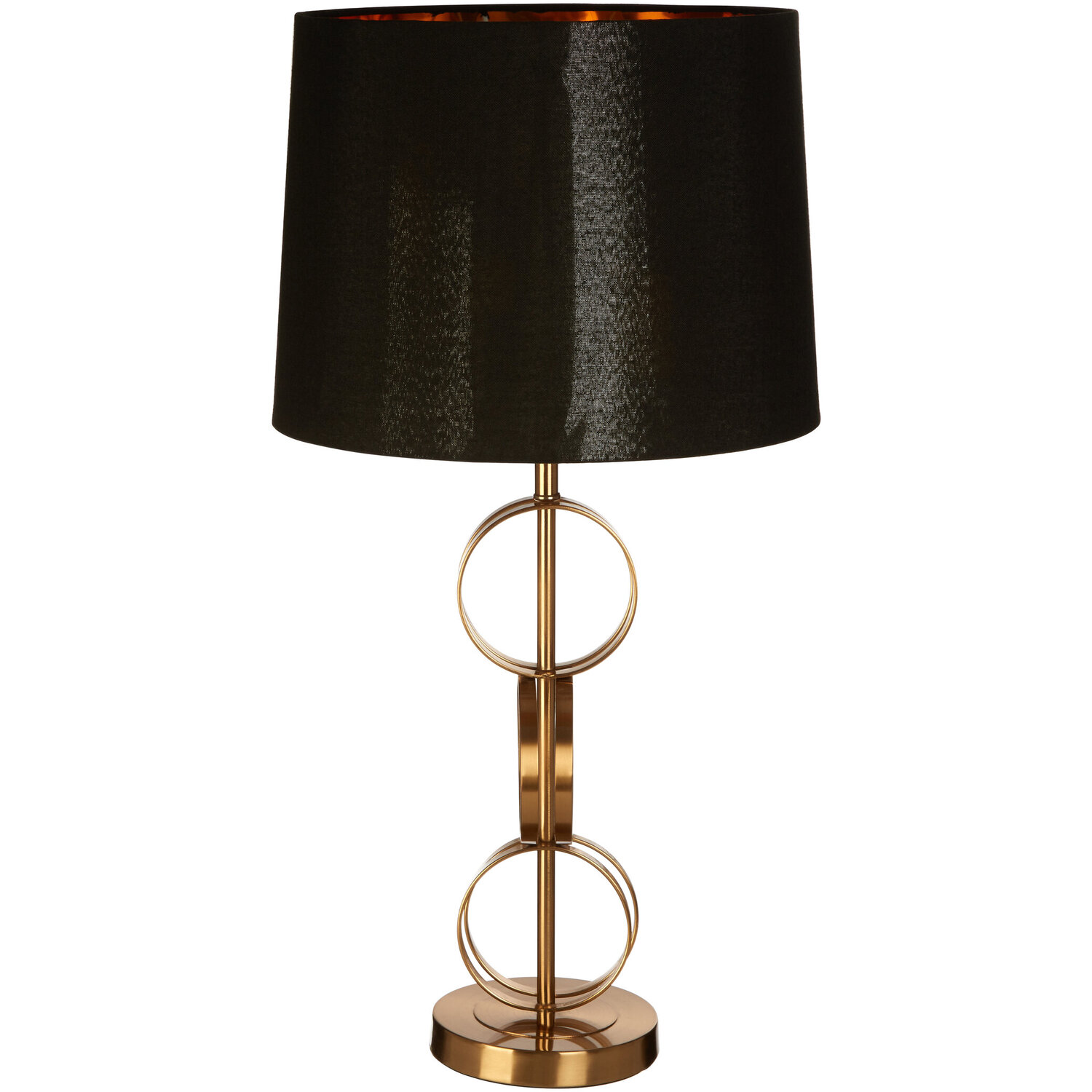 Zeta Table Lamp With Eu Plug - Black