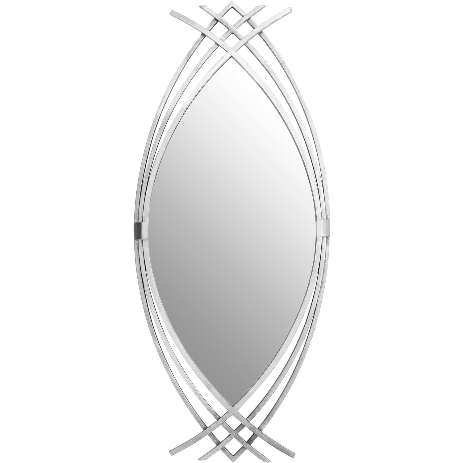 Image of Boulevard Small Wall Mirror with Black&hellip;