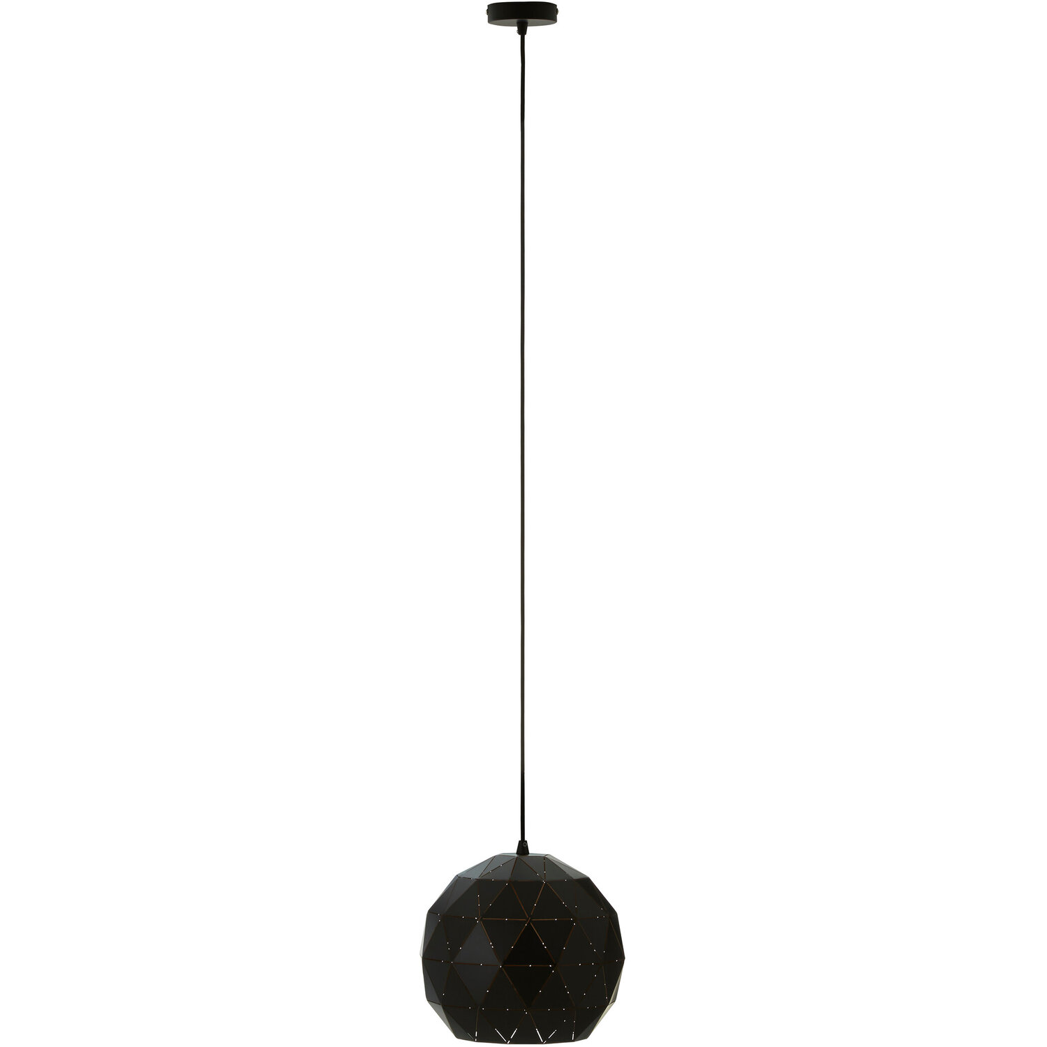 Mateo Extra Small Black and Copper Pendant Light - Black