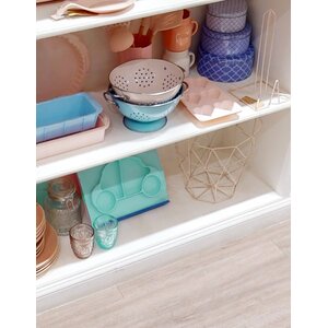 Vertex Pink Finish Storage Basket