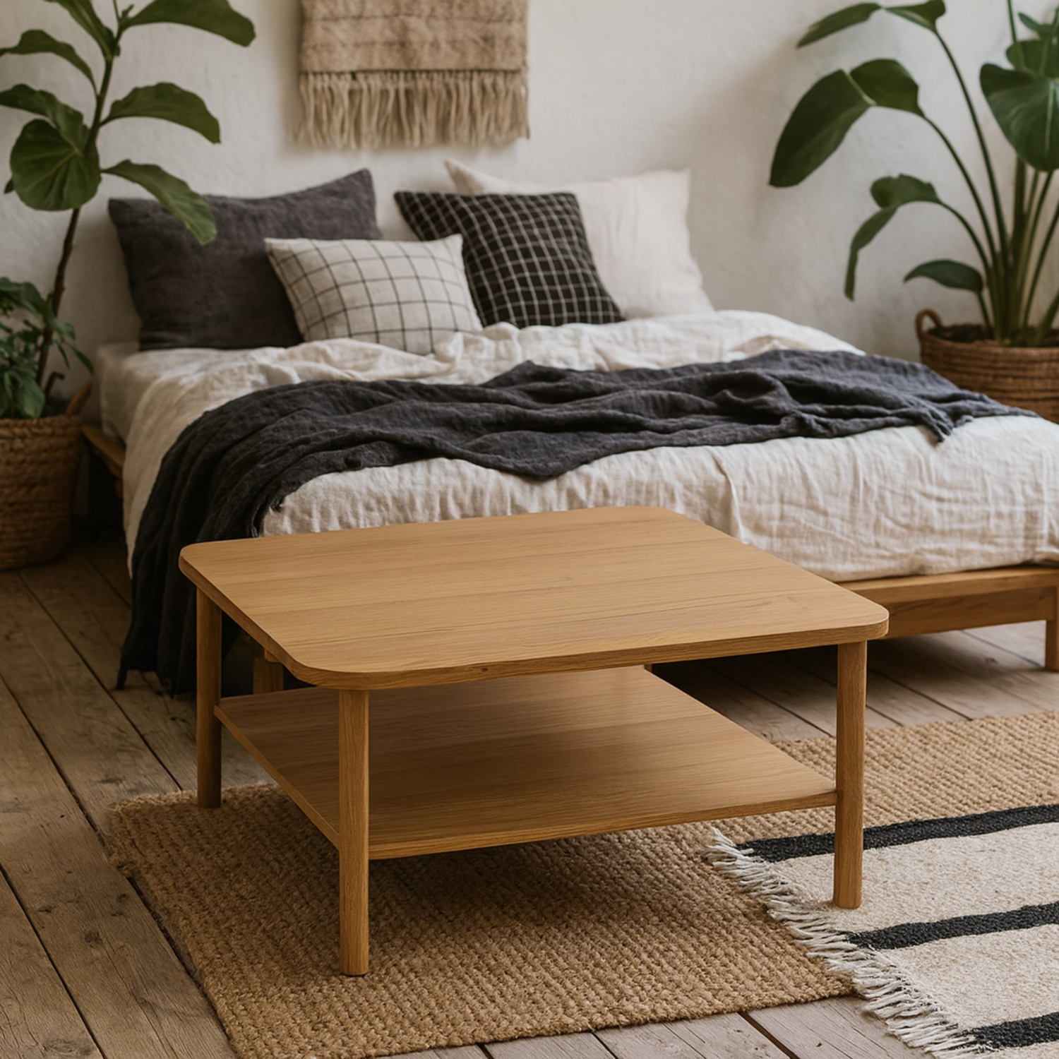 Bermudas Natural Square Coffee Table - Natural