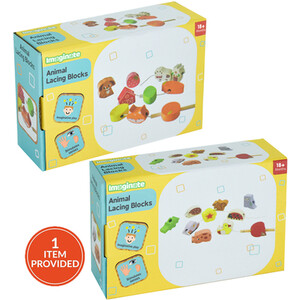 Imaginate Animal Lacing Blocks