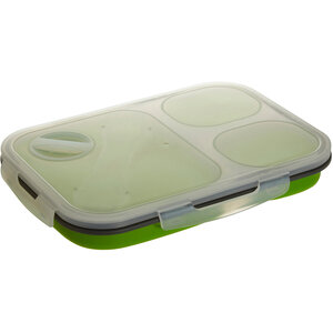 Grub Tub Green Collapsible Lunch Box With Spork