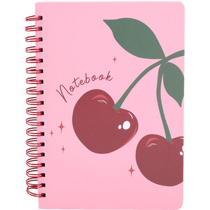 Cherry Check B5 Notebook