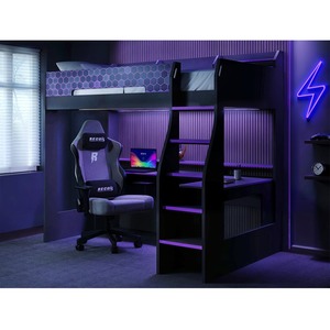 Ultimate Violet Gaming High Sleeper Charcoal & Purple