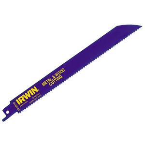 IRWIN Sabre Saw Blade 810R 200mm Metal & Wood Cutting Pack Of 5