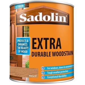 Sadolin Extra Durable Woodstain Natural 1 Litre