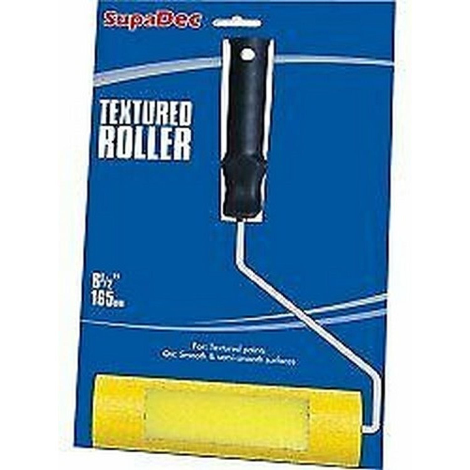 Supadec Textured Paint Roller - Black/Yellow