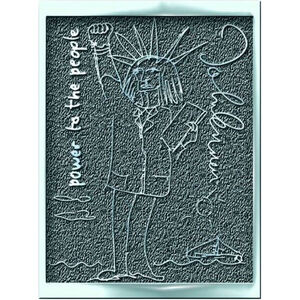 John Lennon Power To The People Badge