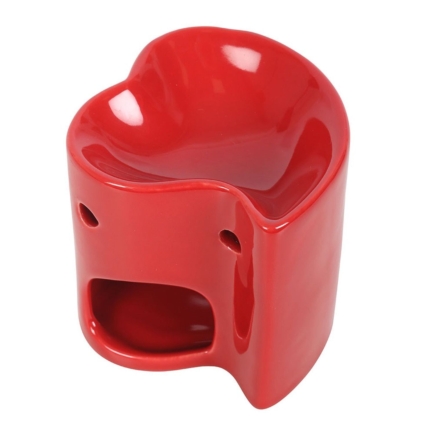 Something Different Unisex Red Heart Oil Burner In - Image 2