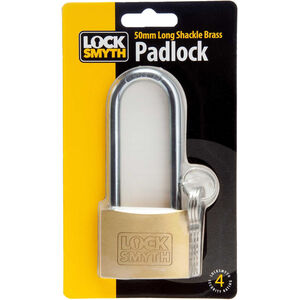 Locksmyth Brass Shackle Padlock