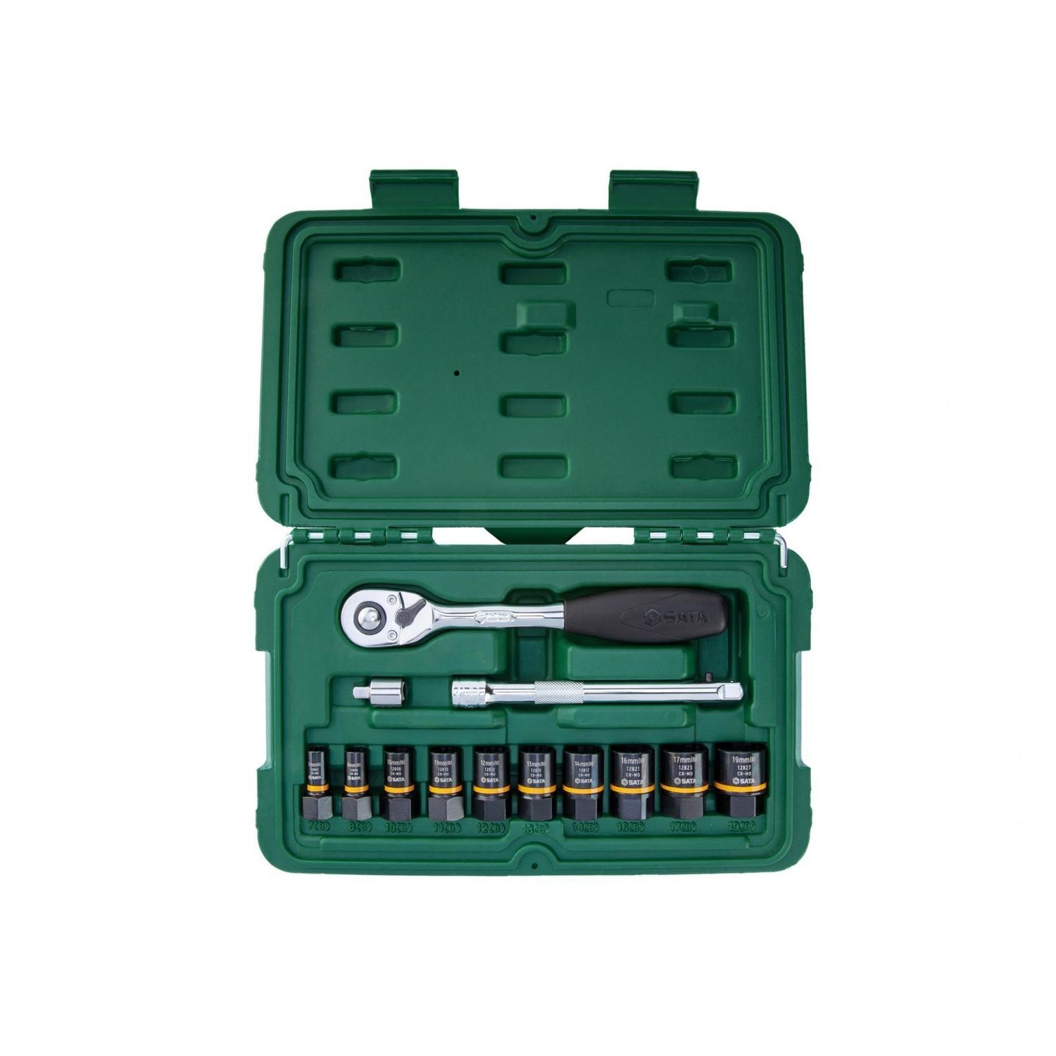 Sata Tools 1/4In & 3/8In Boltbiter Set, 13 Piece - Multi Colour
