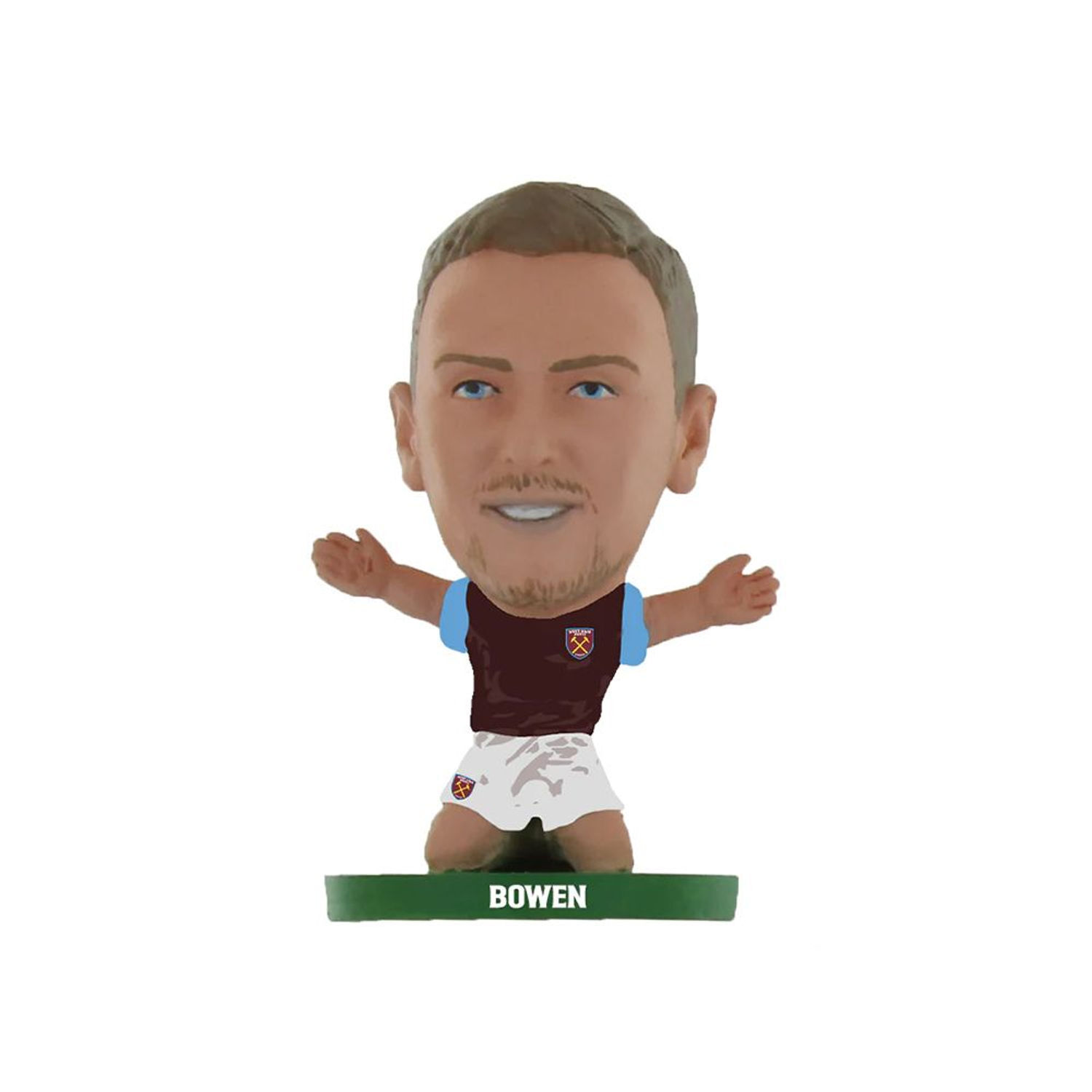 West Ham United Fc Jarrod Bowen Soccerstarz Collectable Figurine - Claret Red/Sky Blue