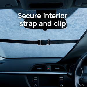 Car Van Windscreen Cover, Snow UV Ice Protection, XXL Car Van Windshield Cover 180 x 100 cm