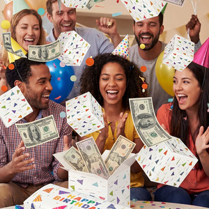 Happy Birthday Surprise Money Pop-up Gift Box