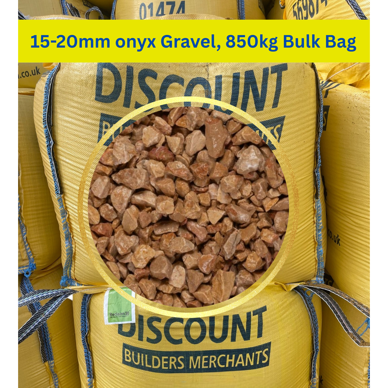 Bulk Bag 15–20mm Onyx Chippings Decorative Free LOCAL Delivery/collection - Image 2