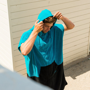 Osprey Adult Hooded Poncho - Blue