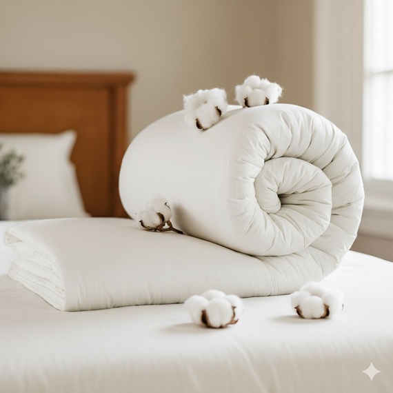 Premium 16.5 Tog Ultra Warm Winter Duvet - Hotel Quality 100% Cotton Breathable Quilt