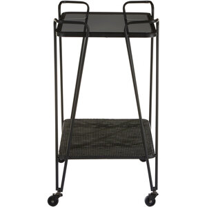 Trento Black Bar trolley