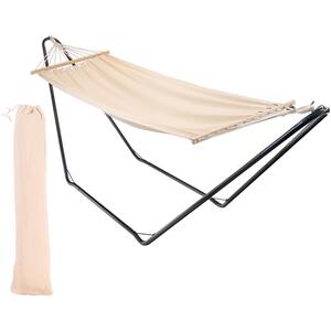 Garden Spreader Bar Hammock with Stand - Natural