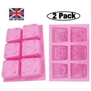 2 PC SpongeBob Silicone Chocolate Baking 12 Mould