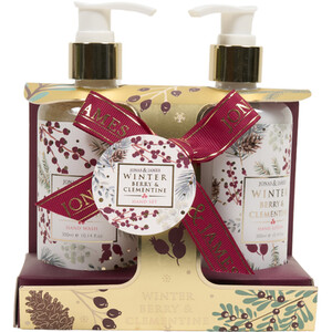 Winter Berry and Clementine Hand Care Set