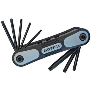 Faithfull Folding Star Key Set Of 8 (tx9-tx40)