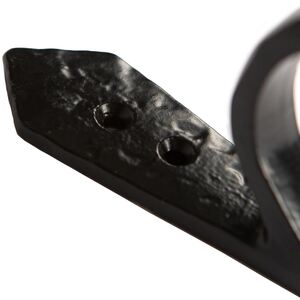 Hammered Scroll Hook - W30mm x H95mm - Black - Pack of 10