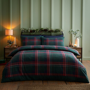 Tartan Border Duvet Set