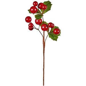 Premier Cherry Christmas Tree Pick