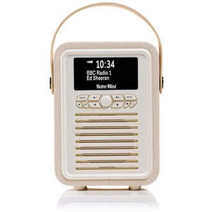 Cream Retro Mini DAB Radio  shot 17083534