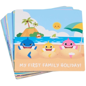 Baby Shark Set of 16 Milestone Cards Multi