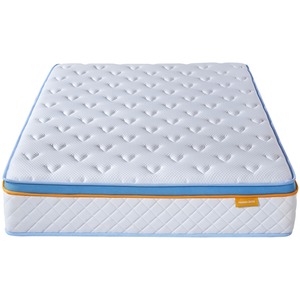 White / Superking Sleepsoul Heaven 2000 Pocket Gel Hybrid Mattress Single shot 17206199