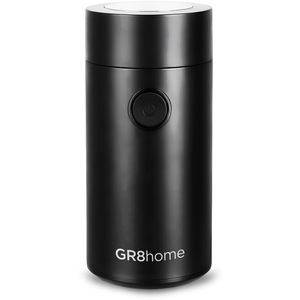Electric Coffee Bean Spice Herb Grinder Chopper 150W 60g Matte Black UK Plug
