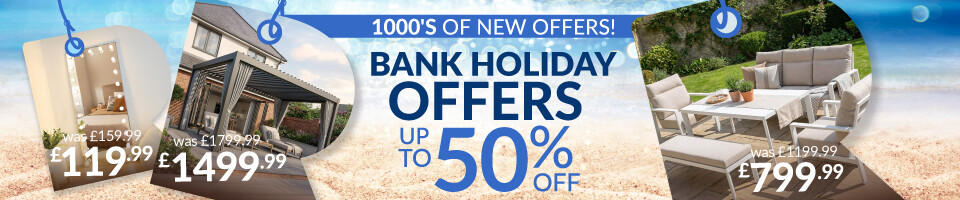bank holiday offers sale