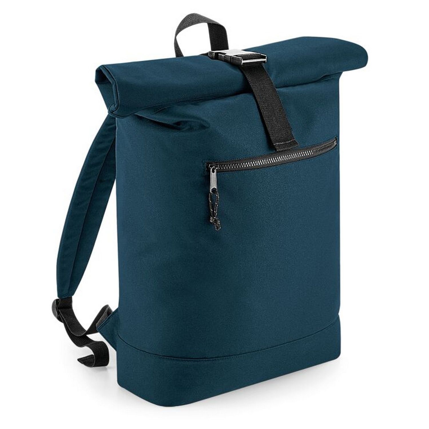 Bagbase Roll Top Recycled Backpack - Petrol