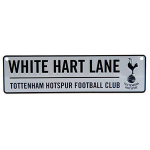 Tottenham Hotspur FC Official Football 3D Embossed Metal Hanging Street Sign