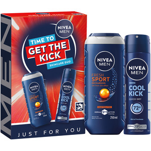 Nivea Men Time To Get The Kick Gift Set
