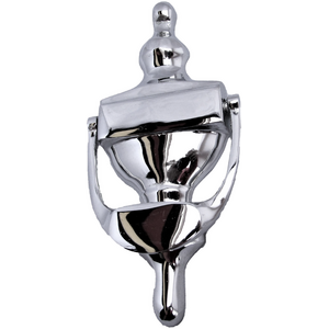 Victorian Urn Door Knocker - 75mm, Polished Chrome