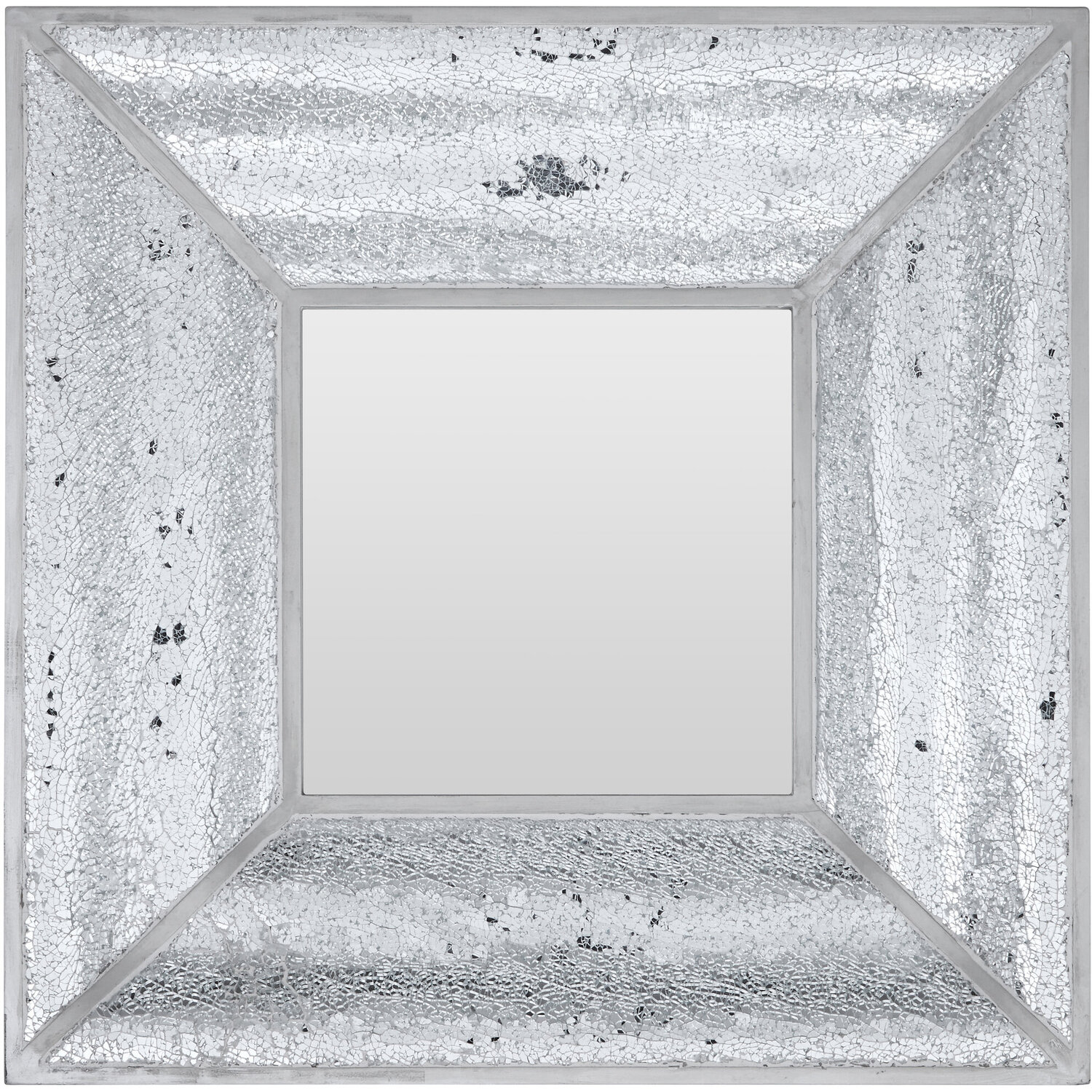 Interiors By Premier Light/Silver/Black Pasadena Wonder Wall Mirror - Image 2