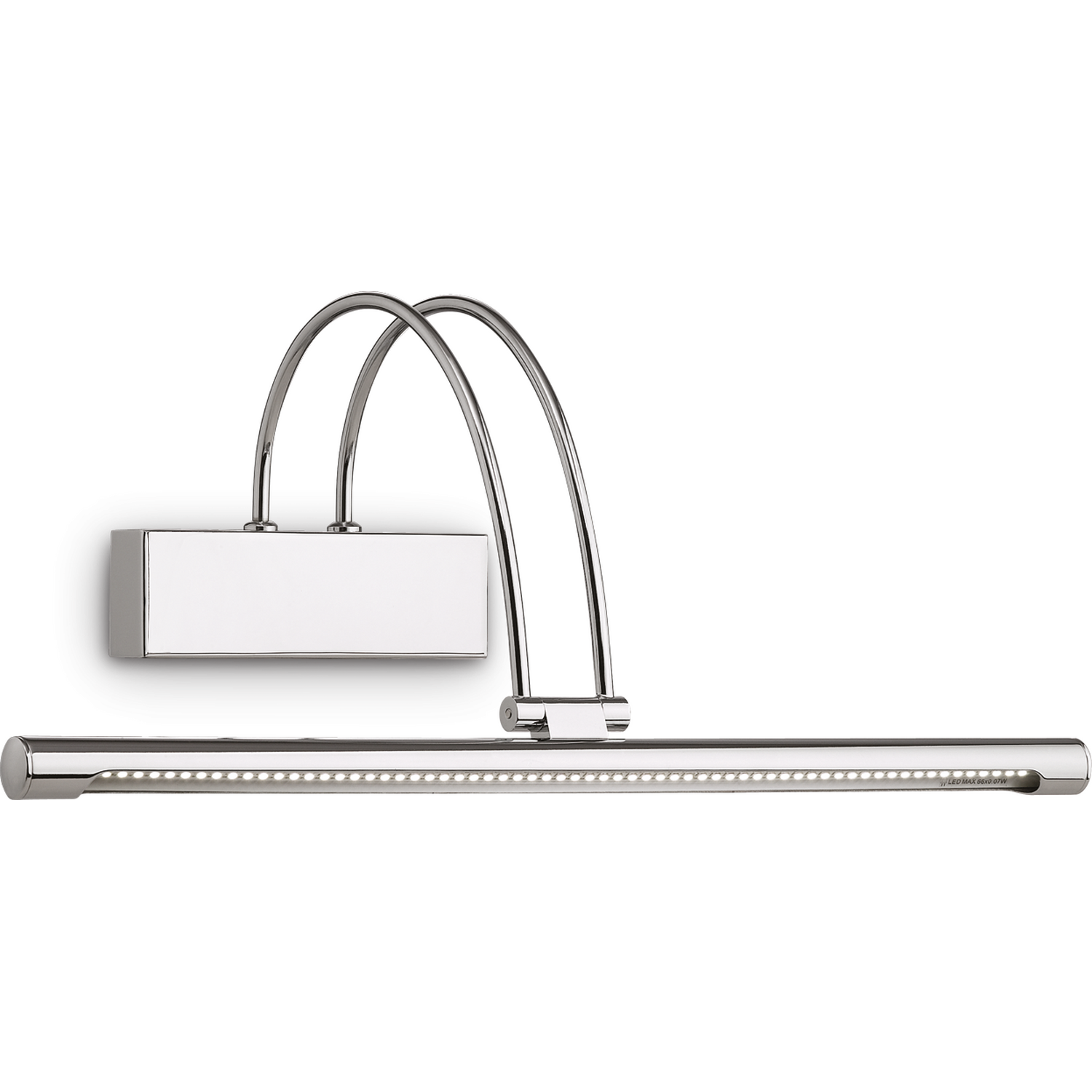 Ideal Lux Lighting Wall Light Chrome - Chrome