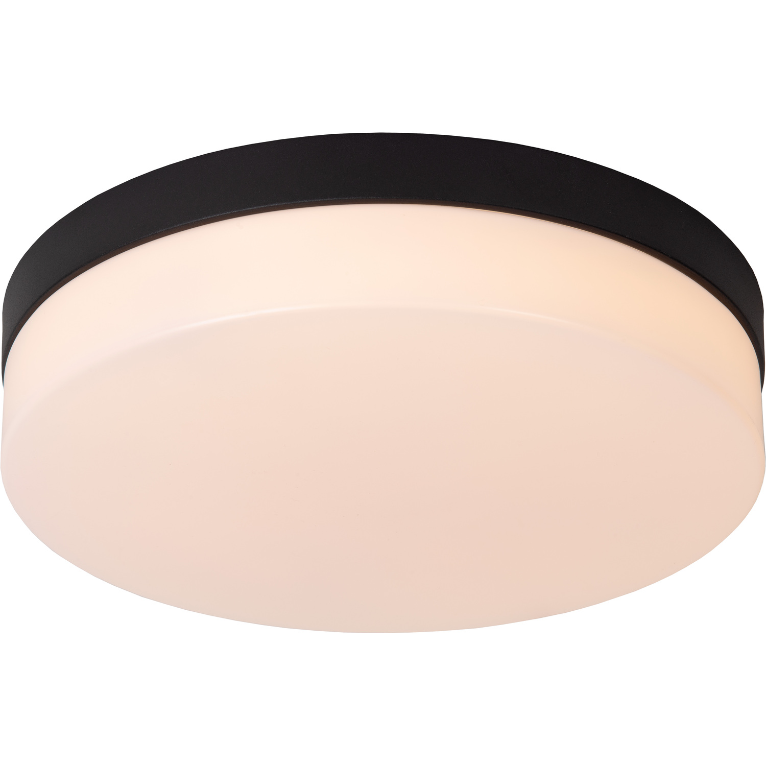 Lucide Lighting Biskit Ceiling Light Black A - Black