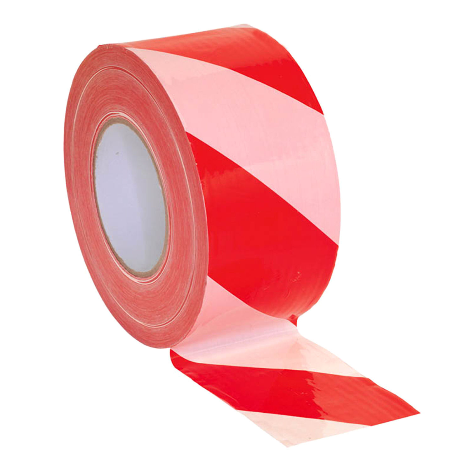 Supadec Hazard Warning Tape - Red/White
