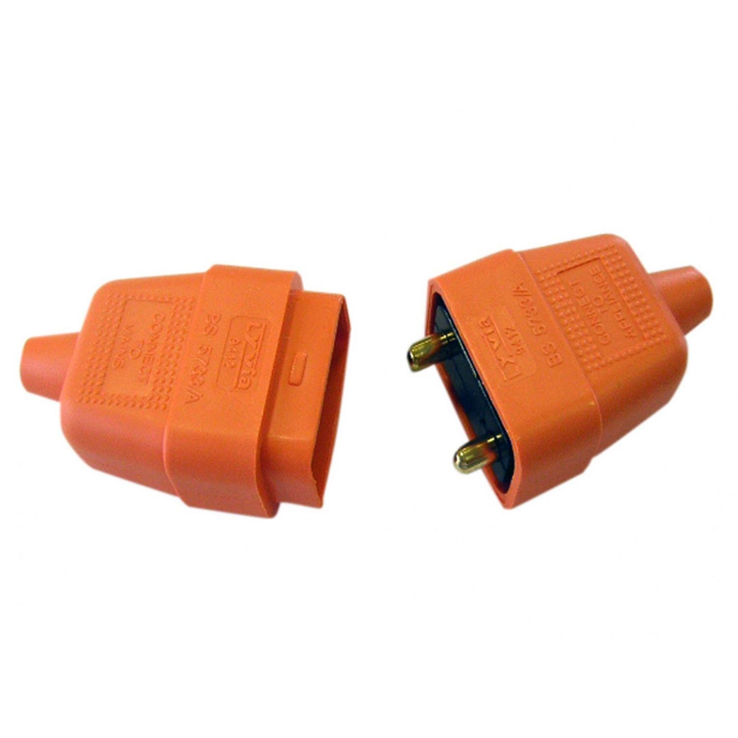 Dencon Rubber Connector Plug (Uk Plug) B - Multi Colour