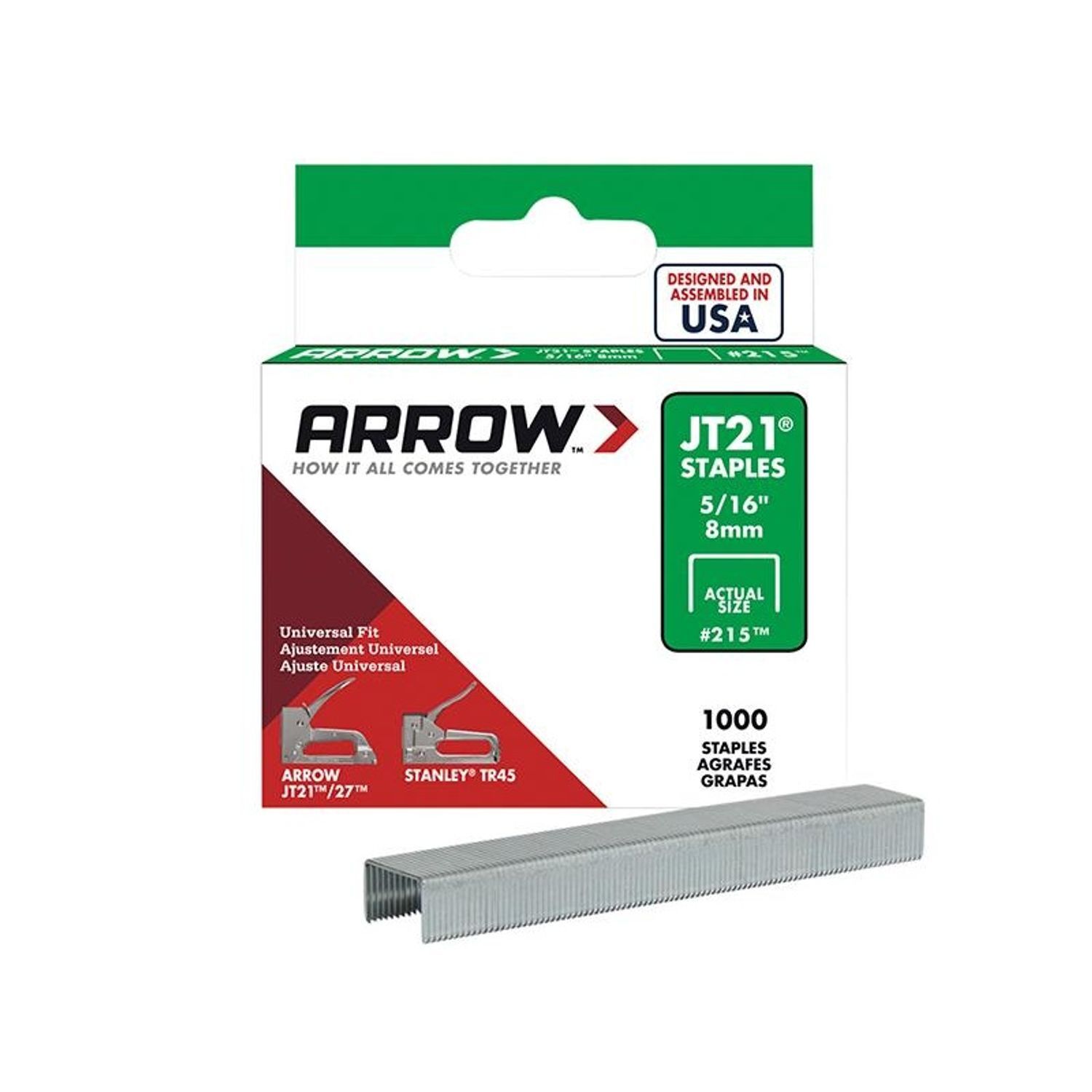 Arrow Jt21 Staples A - Multi Colour