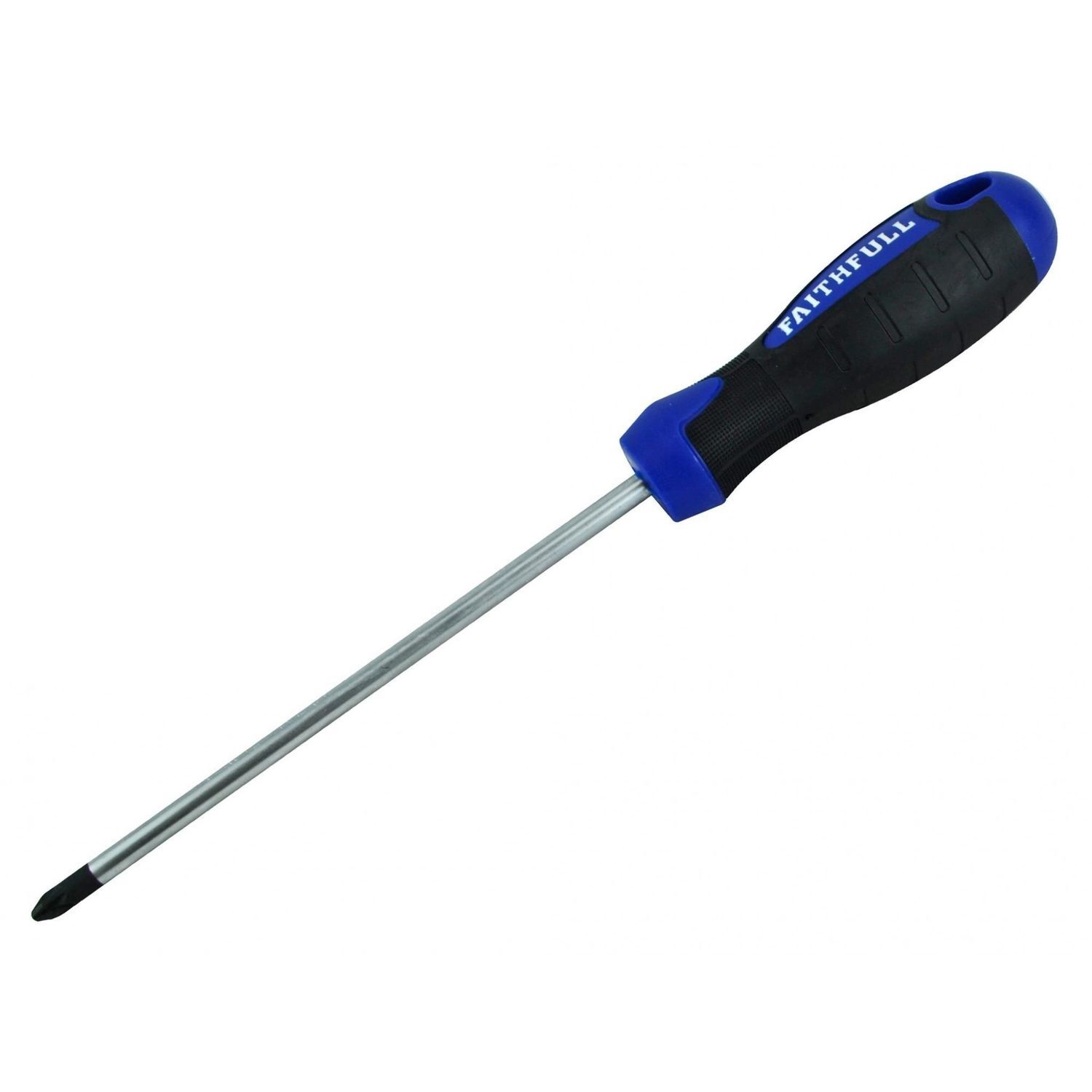 Faithfull Soft Grip Screwdriver, Pozidriv C - Multi Colour