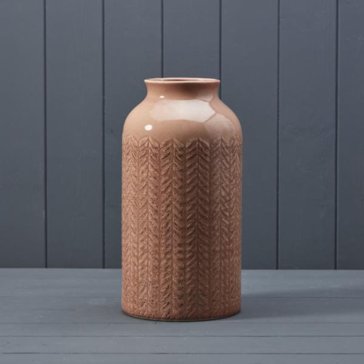  - Stylish Pink Ceramic Vase For Home Decor - Image 3