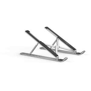 Premium Aluminium Foldable Laptop Stand Rise - Portable